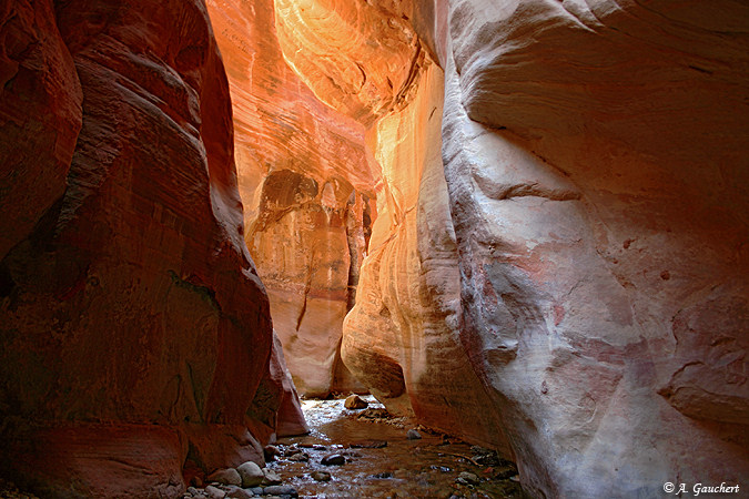 Orange Slot Canyon